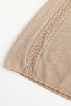 SWAYING/KNIT one-line collar cutout dress SW24SS2L24 pink apricot PS71